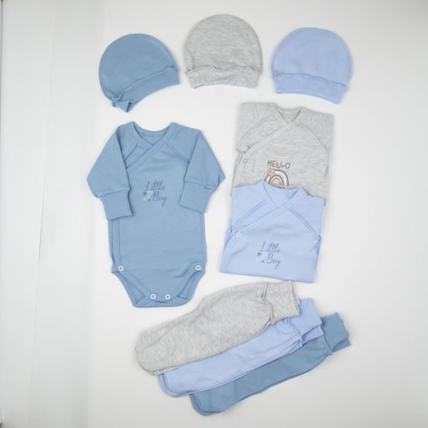 Комплект для новонародженого "Перші дні" Блакитний